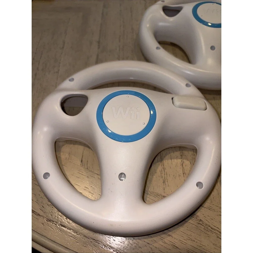 3 Pack Nintendo Wii Wheel Wii Remote Controllers